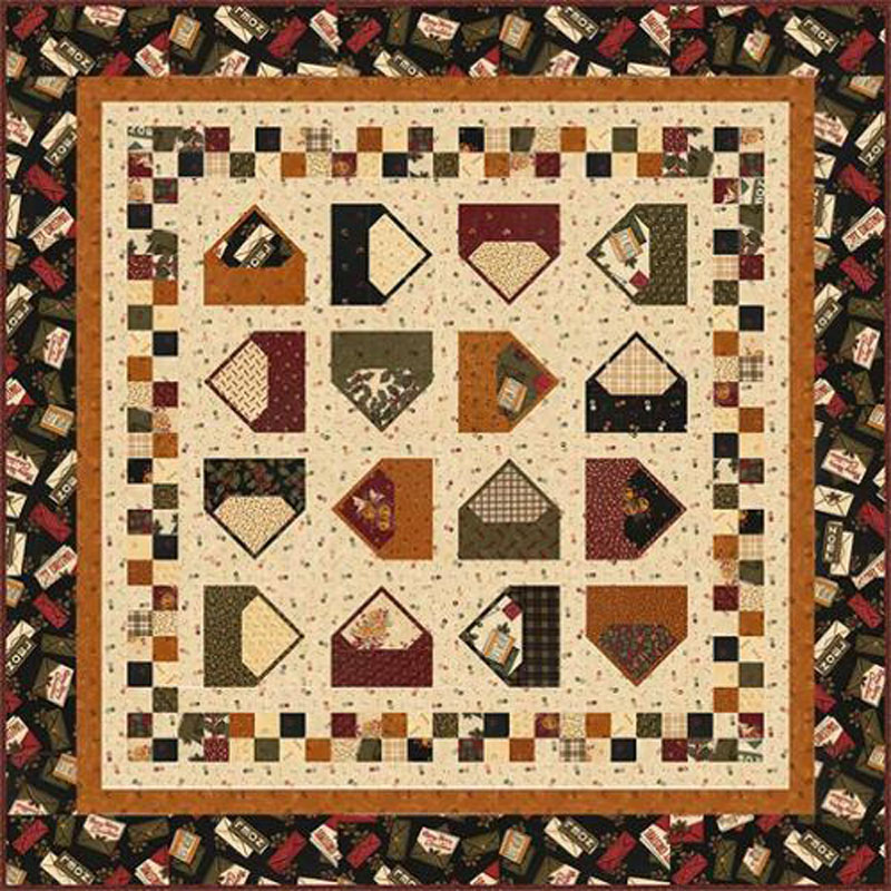 Holiday Mail Pattern By Kansas Troubles For Moda - Minimum Of 3