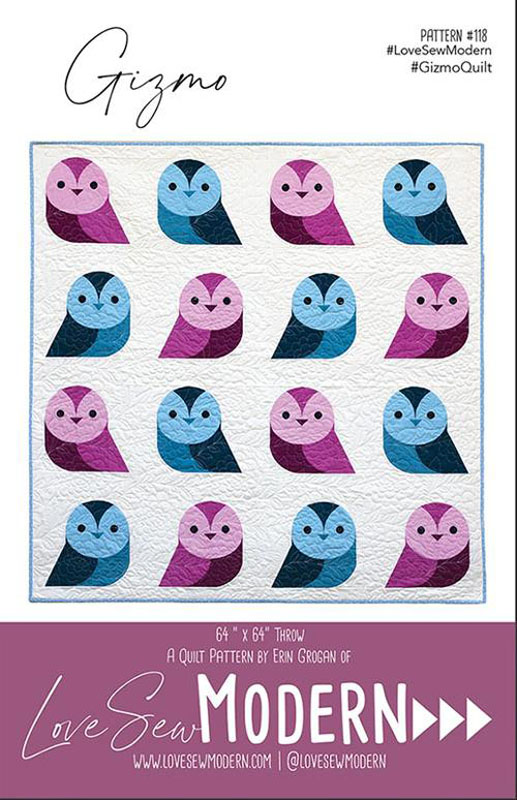Gizmo Pattern By Love Sew Modern For Moda - Minimum Of 3