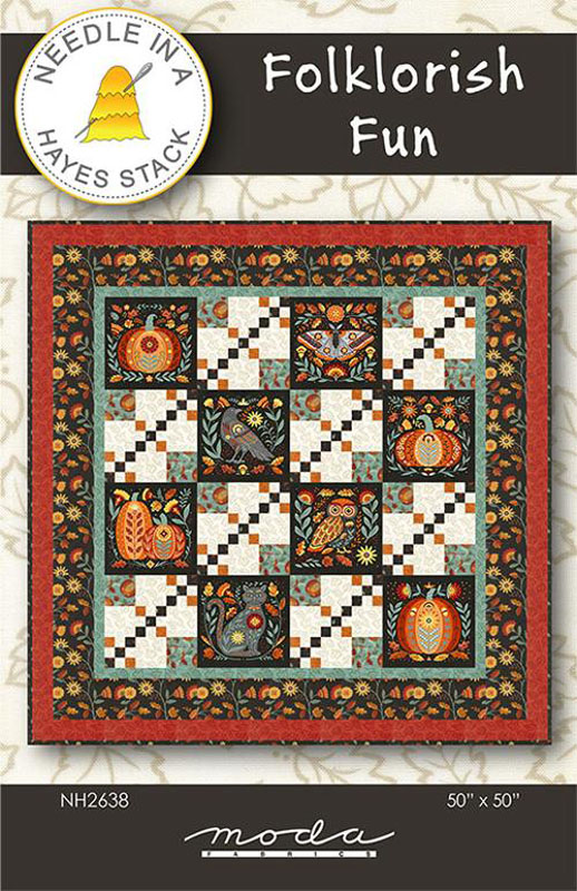 Folklorish Fun Pattern By Needle In A Hayes Stack For Moda - Minimum Of 3