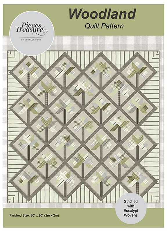 Woodland Quilt Pattern By Pieces To Treasure For Moda - Minimum Of 3