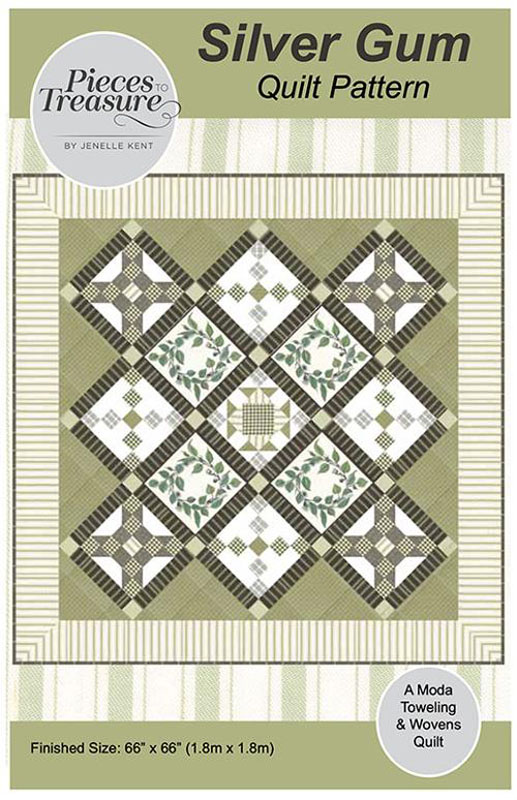 Silver Gum Quilt Pattern By Pieces To Treasure For Moda - Minimum Of 3