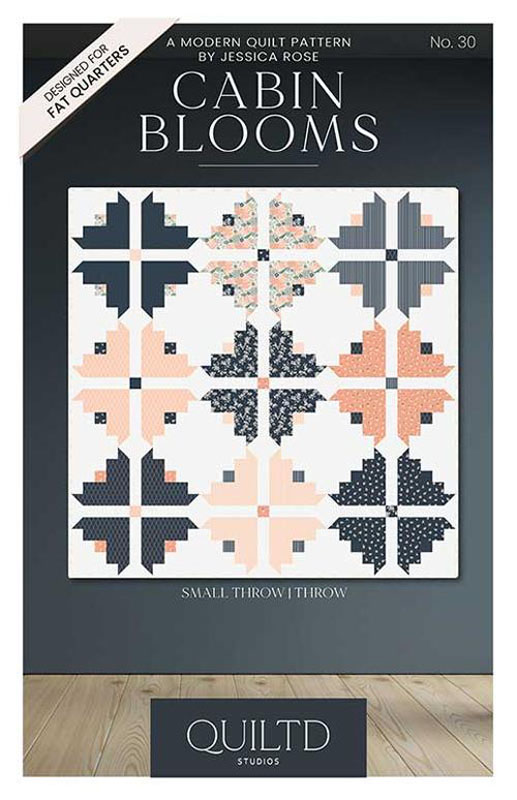 Cabin Blooms Pattern By Quiltd Studios For Moda - Minimum Of 3