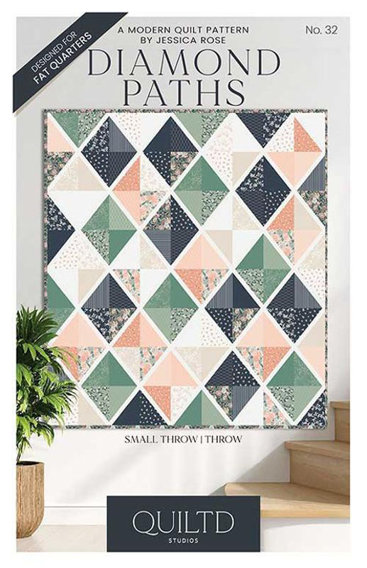 Diamond Paths Pattern By Quiltd Studios For Moda - Minimum Of 3