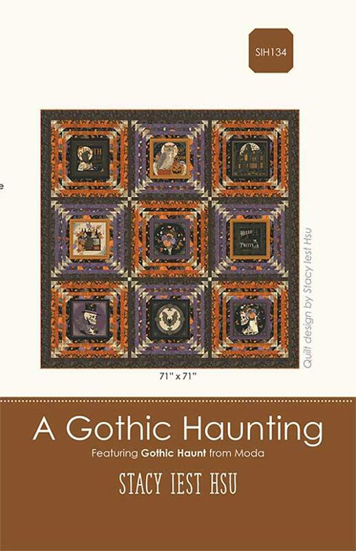 A Gothic Haunting Pattern By Stacy Iest Hsu Designs For Moda - Minimum Of 3