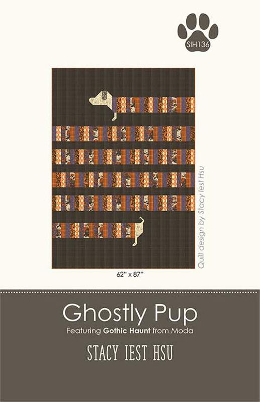 Ghostly Pup Pattern By Stacy Iest Hsu Designs For Moda - Minimum Of 3
