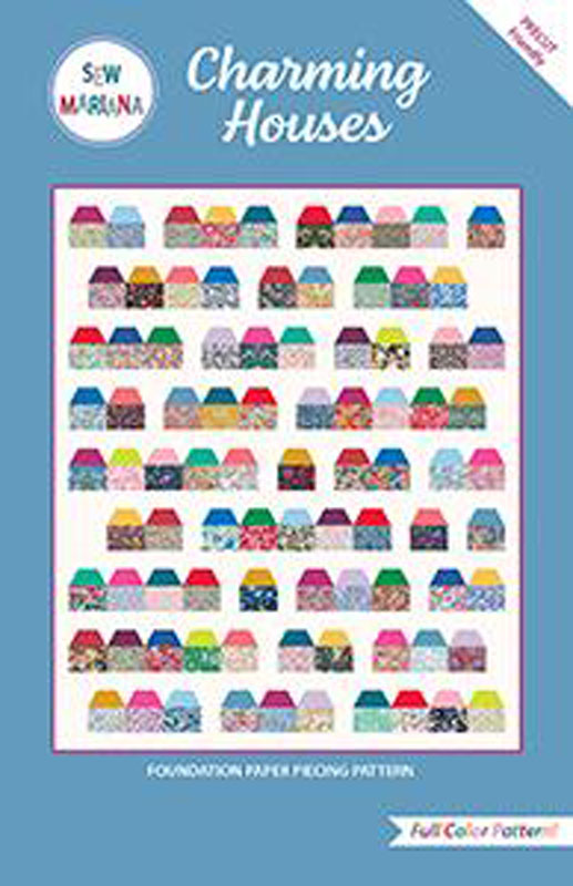 Charming Houses Pattern By Sew Mariana For Moda - Minimum Of 3