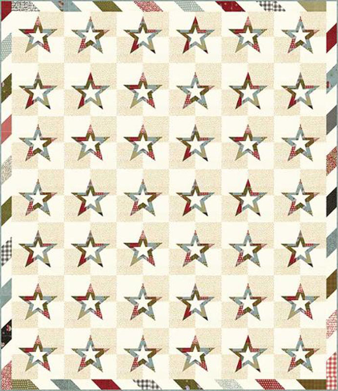 Merry Little Stars Pattern By Sweetwater For Moda - Minimum Of 3