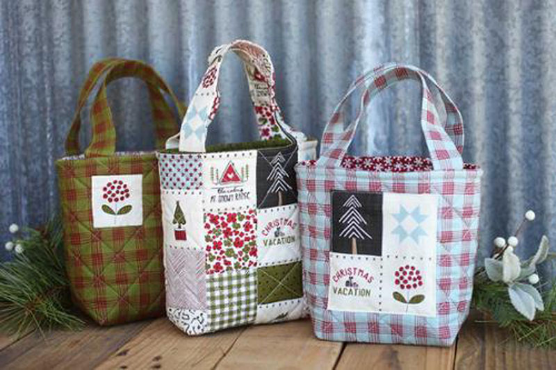 Merry Merry Gift Bags Pattern By Sweetwater For Moda - Minimum Of 3