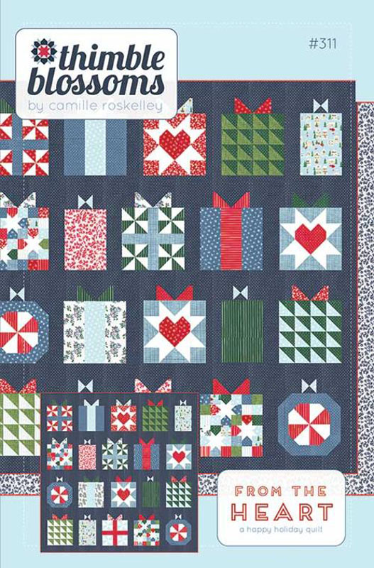 From The Heart Pattern By Thimble Blossoms For Moda - Minimum Of 3
