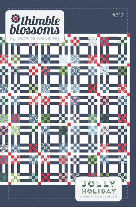 Jolly Holiday Pattern By Thimble Blossoms For Moda - Minimum Of 3