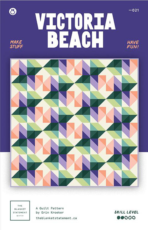 Victoria Beach Pattern By The Blanket Statement Quilt Co For Moda - Minimum Of 3