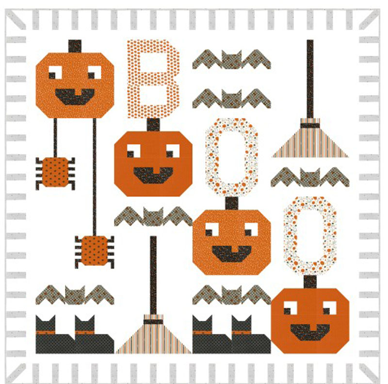 Too Cute To Spook Bom Pattern By Wendy Sheppard For Moda