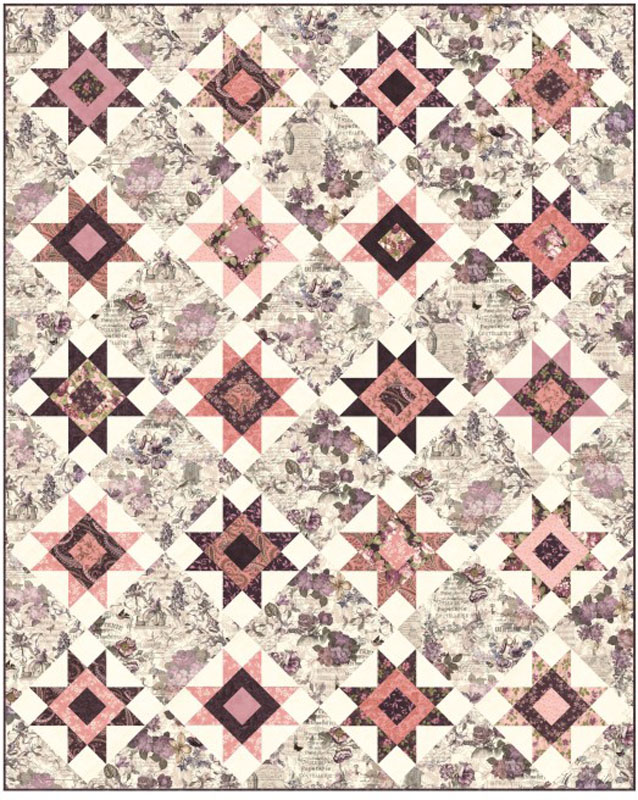 Lilac Shadows Pattern By Moda - Minimum Of 3