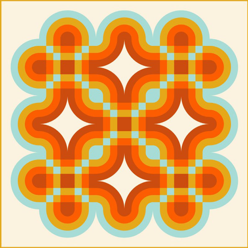 Cascade Pattern By Toad And Sew For Moda