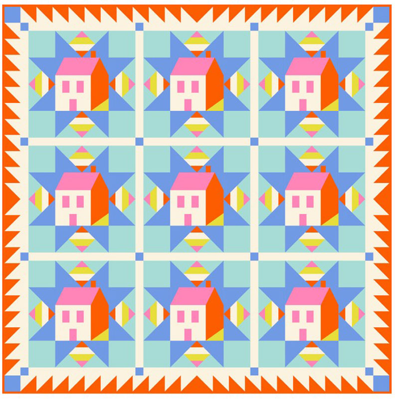 Cottagecore Pattern By Toad And Sew For Moda