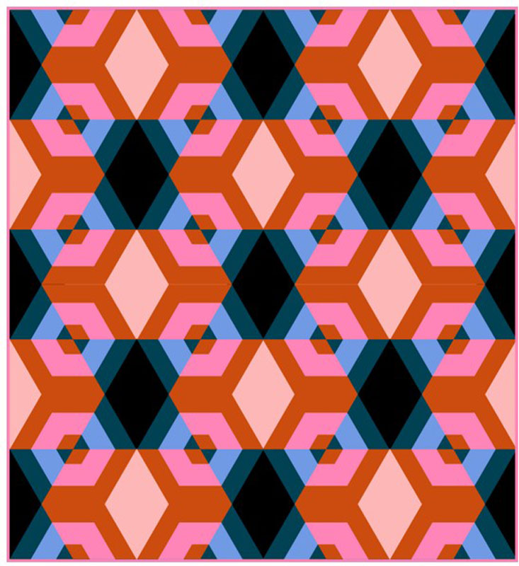 Divergence Pattern By Toad And Sew For Moda