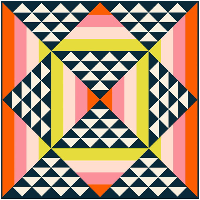 Time Capsule Pattern By Toad And Sew For Moda