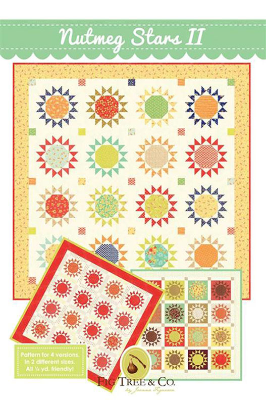 Nutmeg Stars Ii Pattern By Fig Tree Quilts - Min. 3