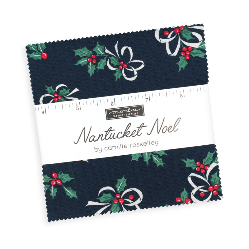 Nantucket Noel Charm Packs By Moda - Packs Of 12