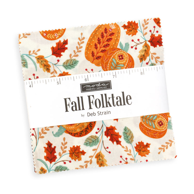 Fall Folktale Charm Packs By Moda - Packs Of 12