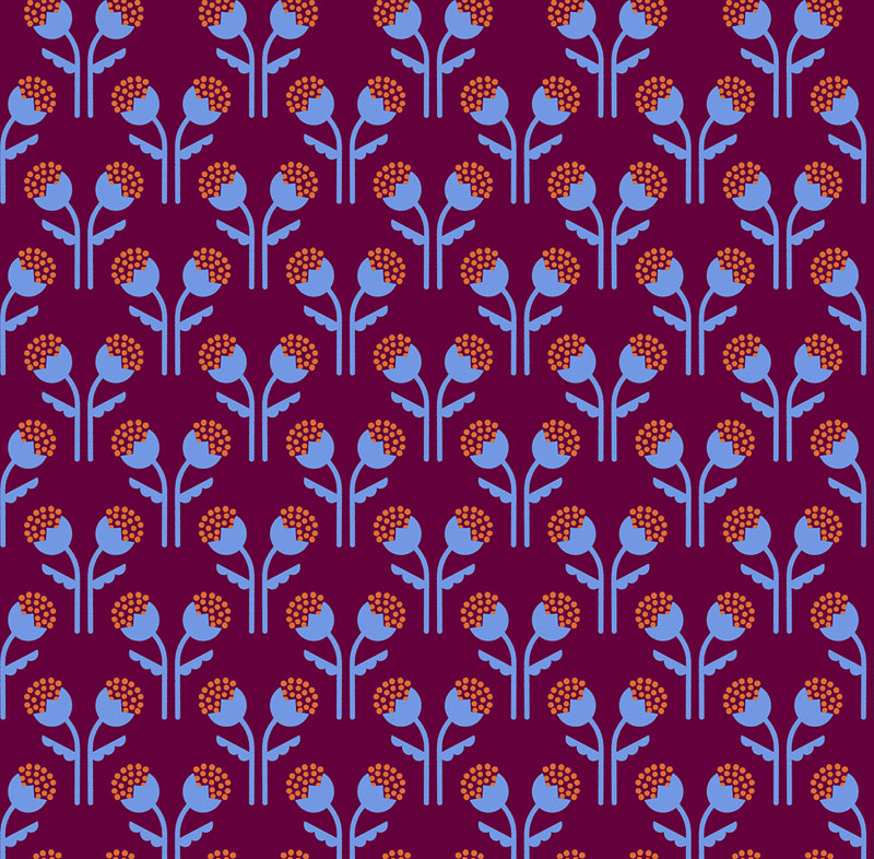 Sybil By Rashida Coleman Hale Of Ruby Star Society For Moda - Deep Plum