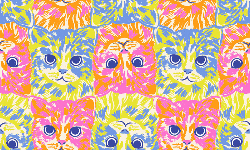 Oops All Cats By Sarah Watts Of Ruby Star Society For Moda - Highlight