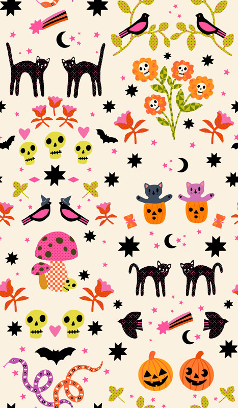 Boo Valley By Alexia Abegg Of Ruby Star Society For Moda - Natural