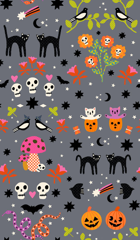 Boo Valley By Alexia Abegg Of Ruby Star Society For Moda - Cloud
