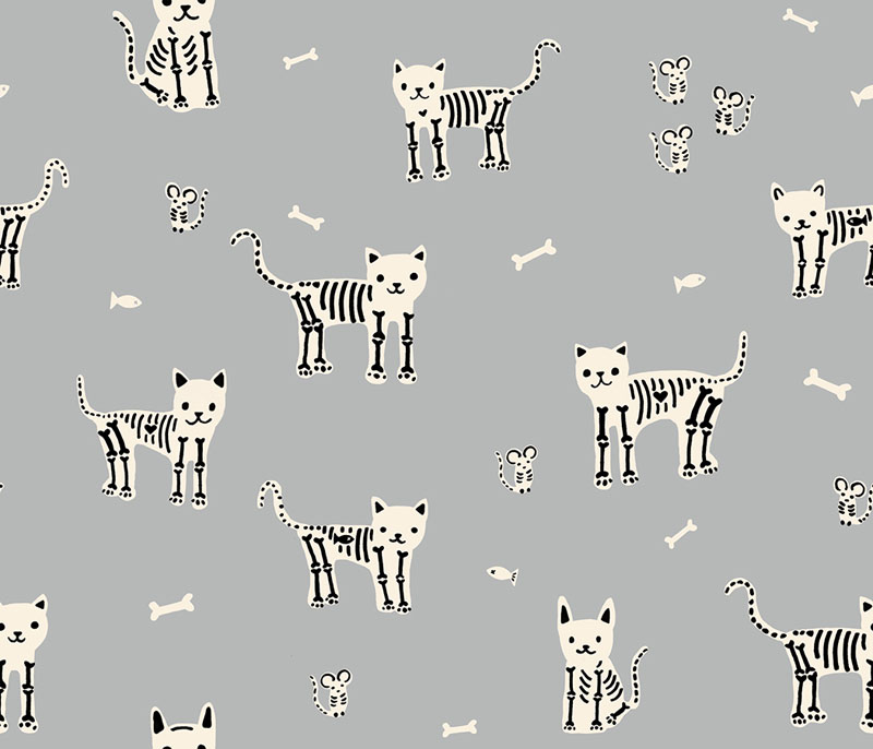 Boo Valley By Alexia Abegg Of Ruby Star Society For Moda - Steel