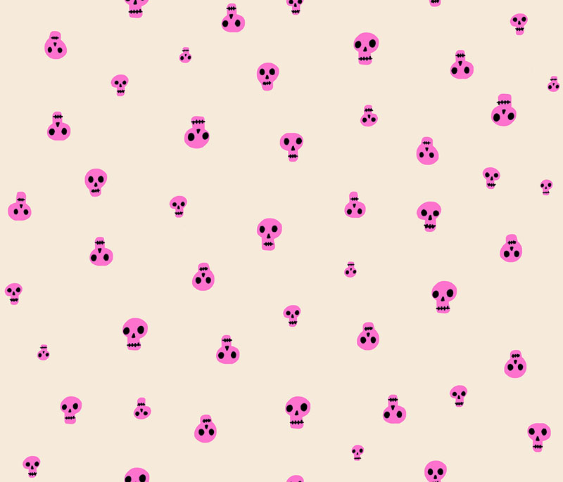 Boo Valley By Alexia Abegg Of Ruby Star Society For Moda - Neon Pink